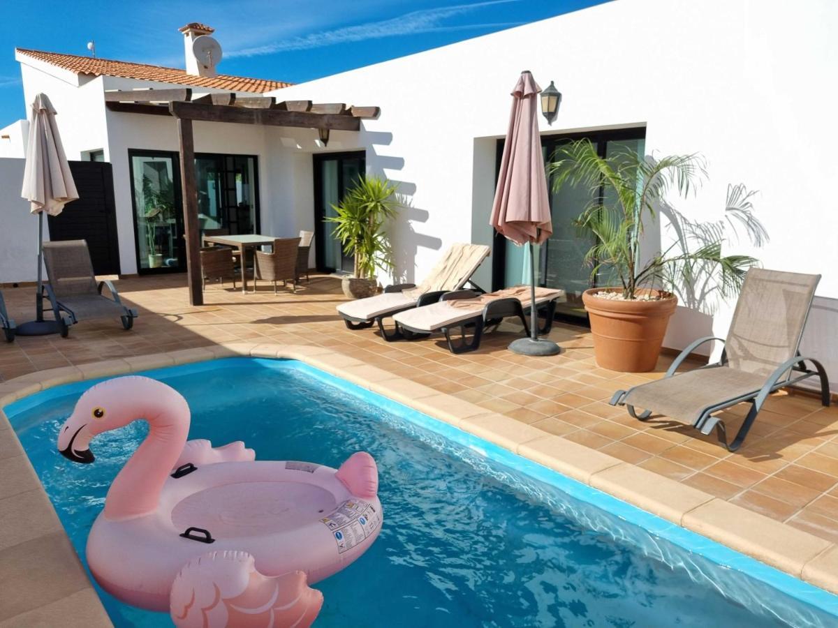 Beautiful Spacious Villa With Private Heated Pool In Lajares Exteriér fotografie